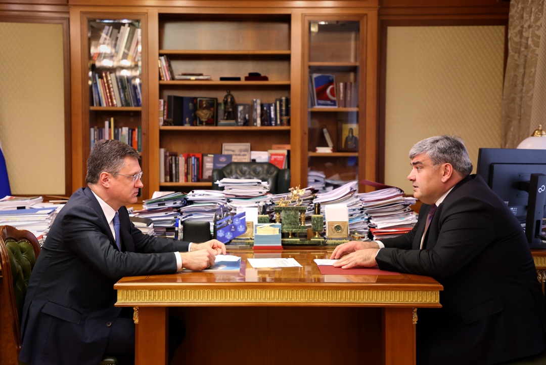 Александр Новак провел рабочую встречу с главой Кабардино-Балкарской Республики Казбеком Коковым