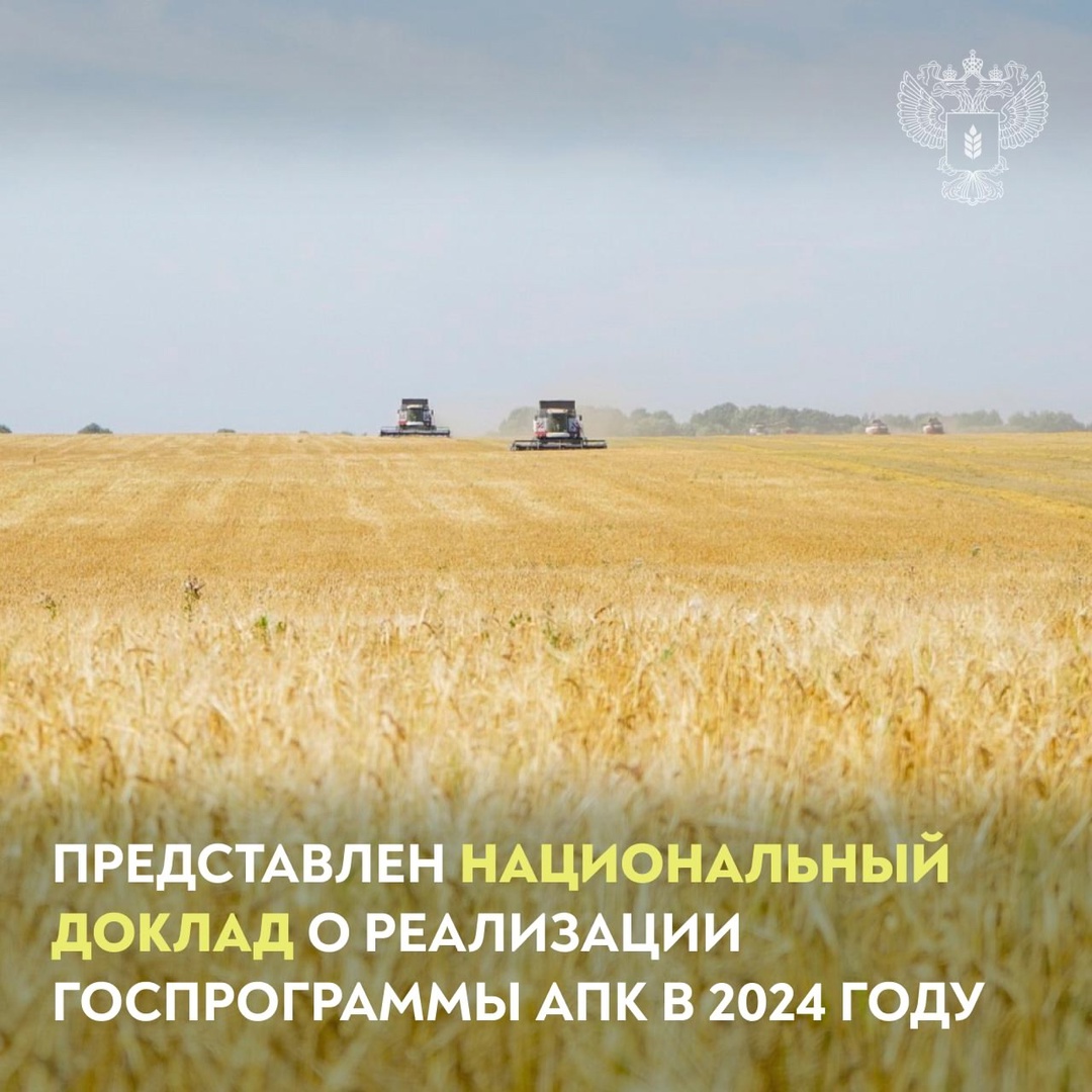 ️ В прошлом году были выполнены все ключевые целевые показатели Госпрограммы АПК