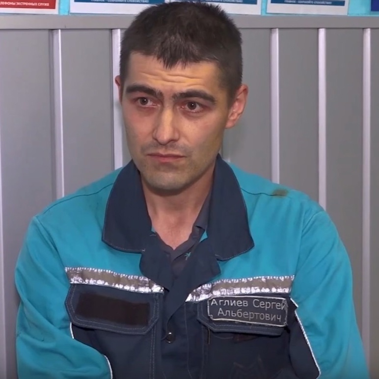 Сергей Аглиев работает в электросталеплавильном цехе уже девять лет.