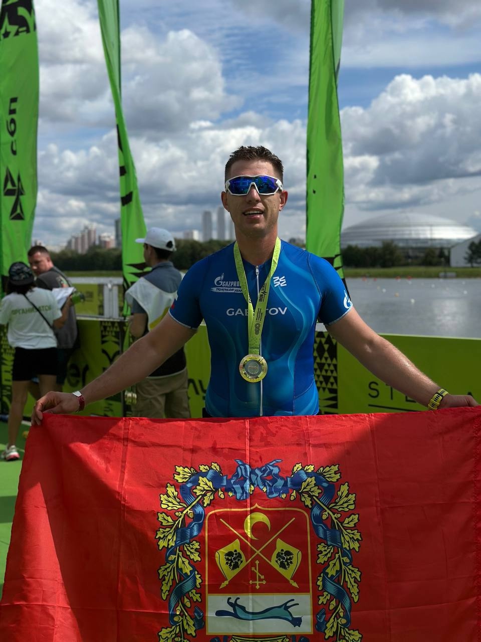 Энергия спорта: амурский газопереработчик Марат Габитов преодолел олимпийскую дистанцию на соревнованиях по триатлону «Лига триатлона & ironstar 2025»