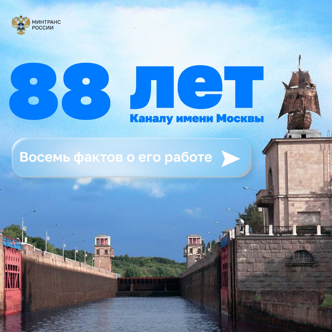Чем интересен Канал имени Москвы? Хоть он и носит название столицы, на самом деле Канал объединяет 13 субъектов РФ, а общая протяженность внутренних водных…