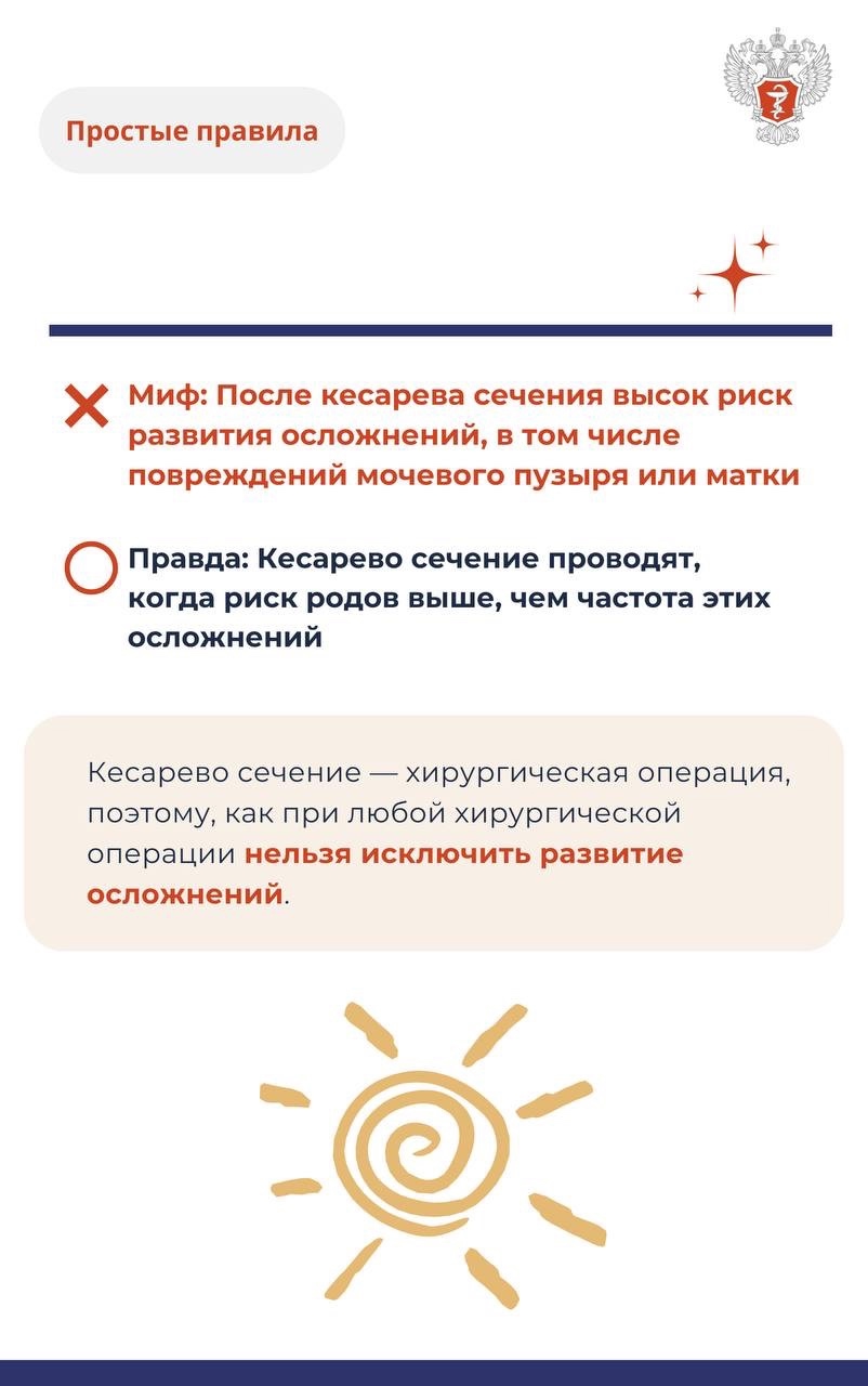 #ПростыеПравила: Мифы и правда о кесаревом сечении