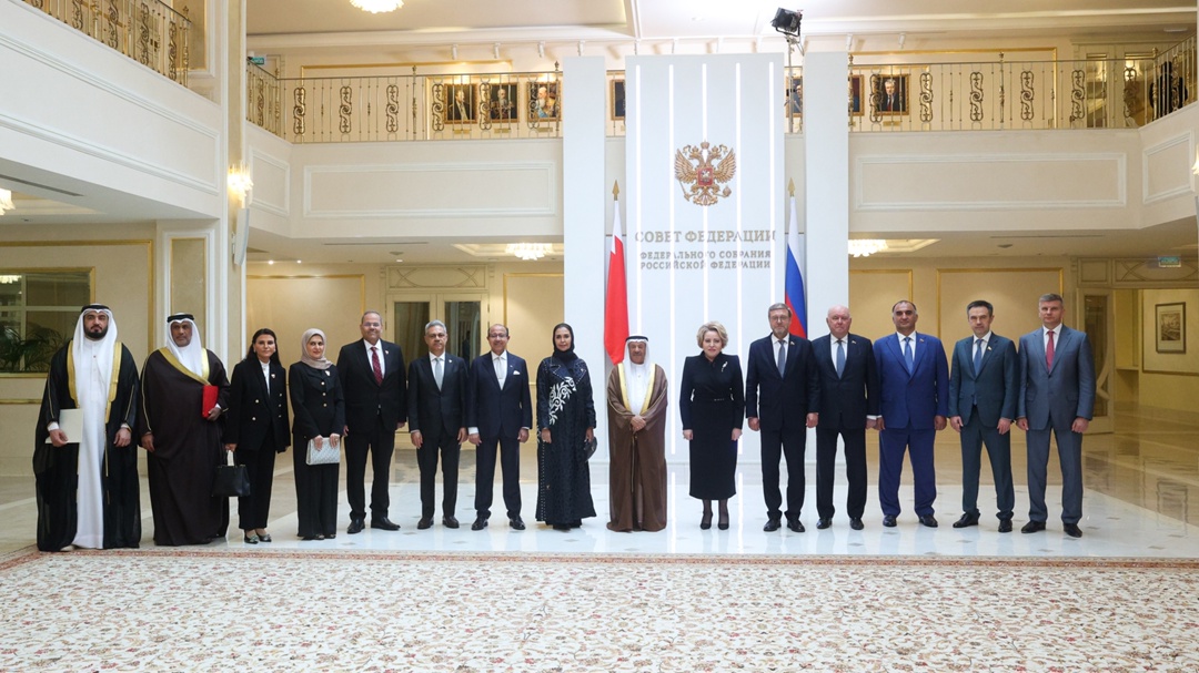 Валентина Матвиенко: Расширение связей регионов, малого и среднего бизнеса позволит нарастить торгово-экономическое сотрудничество России и Бахрейна