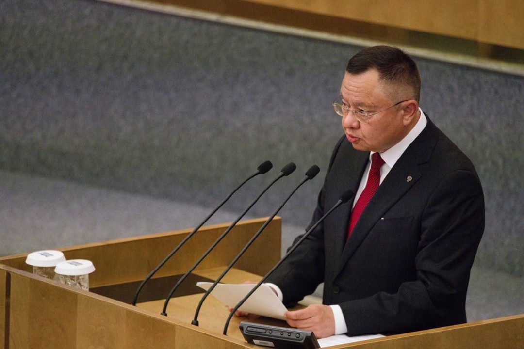 Министр строительства и ЖКХ РФ Ирек Файзуллин выступил с докладом в рамках «правительственного часа» на заседании в Государственной Думе