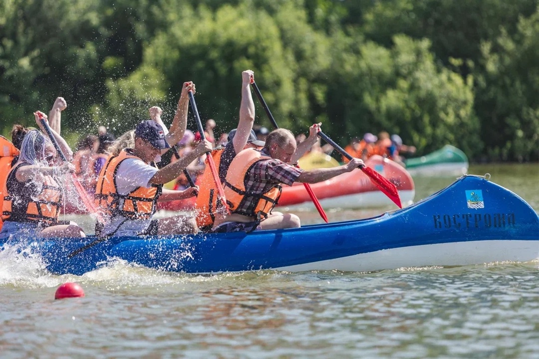 На водно-гребной базе Костромы прошли соревнования среди сотрудников компании «НОВАТЭК-Кострома».