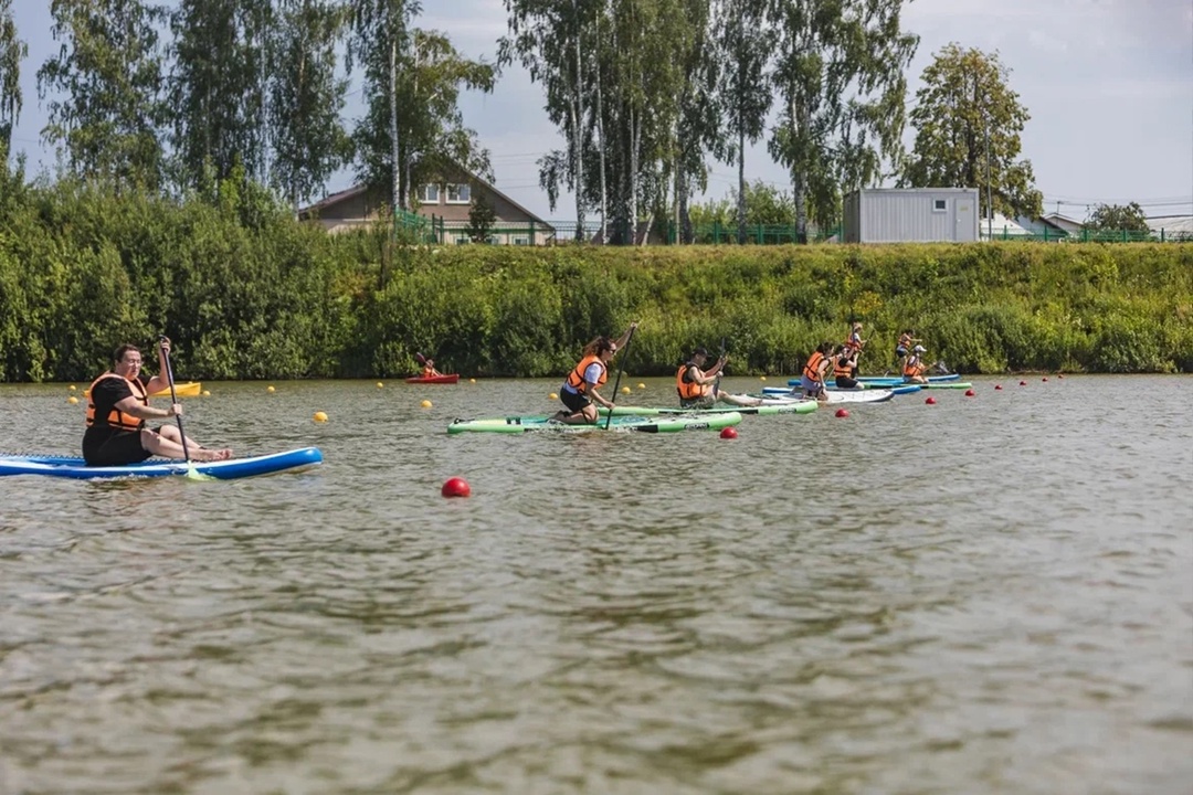 На водно-гребной базе Костромы прошли соревнования среди сотрудников компании «НОВАТЭК-Кострома».