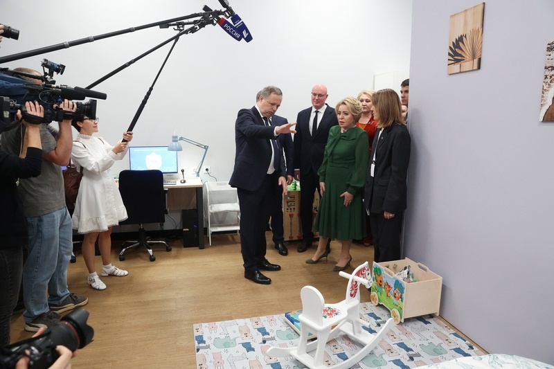 Валентина Матвиенко, Дмитрий Чернышенко и Валерий Фальков дали старт I Всероссийскому фестивалю студенческих семей.