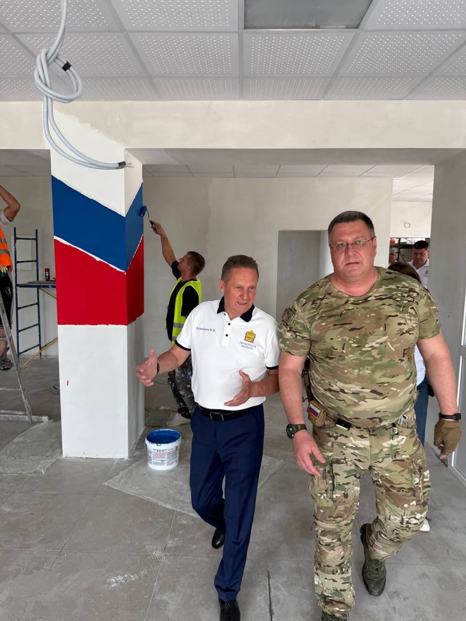 В Запорожской области прошло торжественное мероприятие, приуроченное к трехлетней годовщине шефства Пензенской области