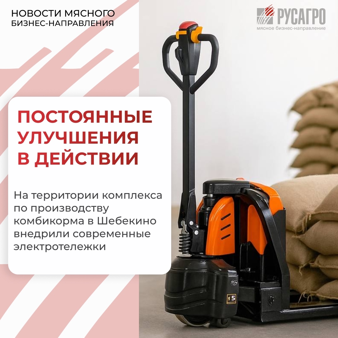 Сотрудники Департамента кормов Мясного бизнеса «Русагро» продолжают системную работу по модернизации производственных инструментов