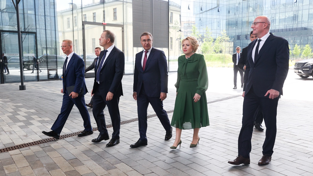 Валентина Матвиенко осмотрела образовательный кампус МГТУ им. Н.Э. Баумана