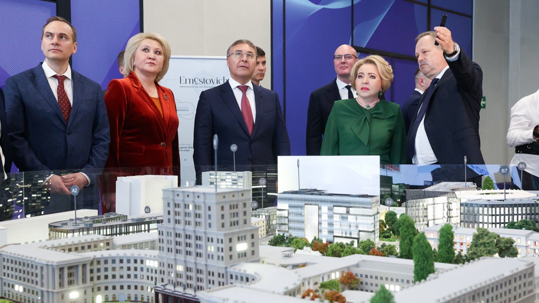 Валентина Матвиенко осмотрела образовательный кампус МГТУ им. Н.Э. Баумана