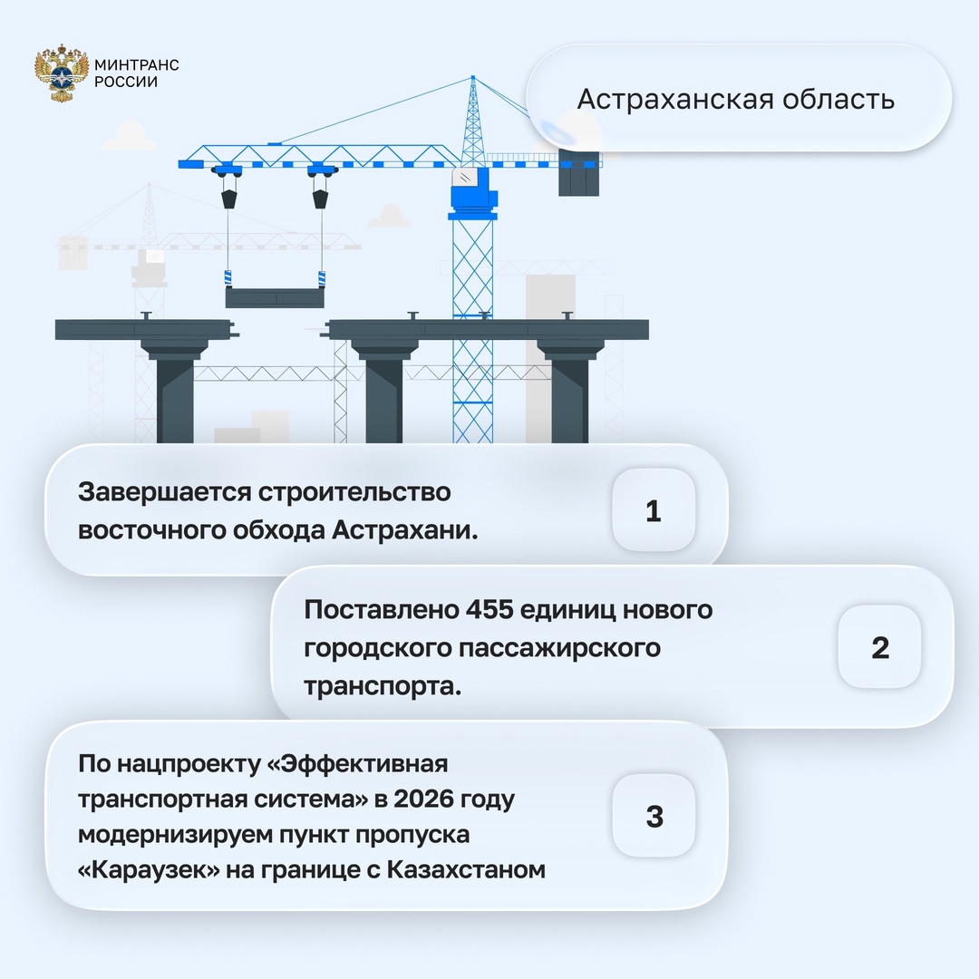Валентин Иванов осмотрел транспортные объекты Саратовской, Волгоградской и Астраханской областей