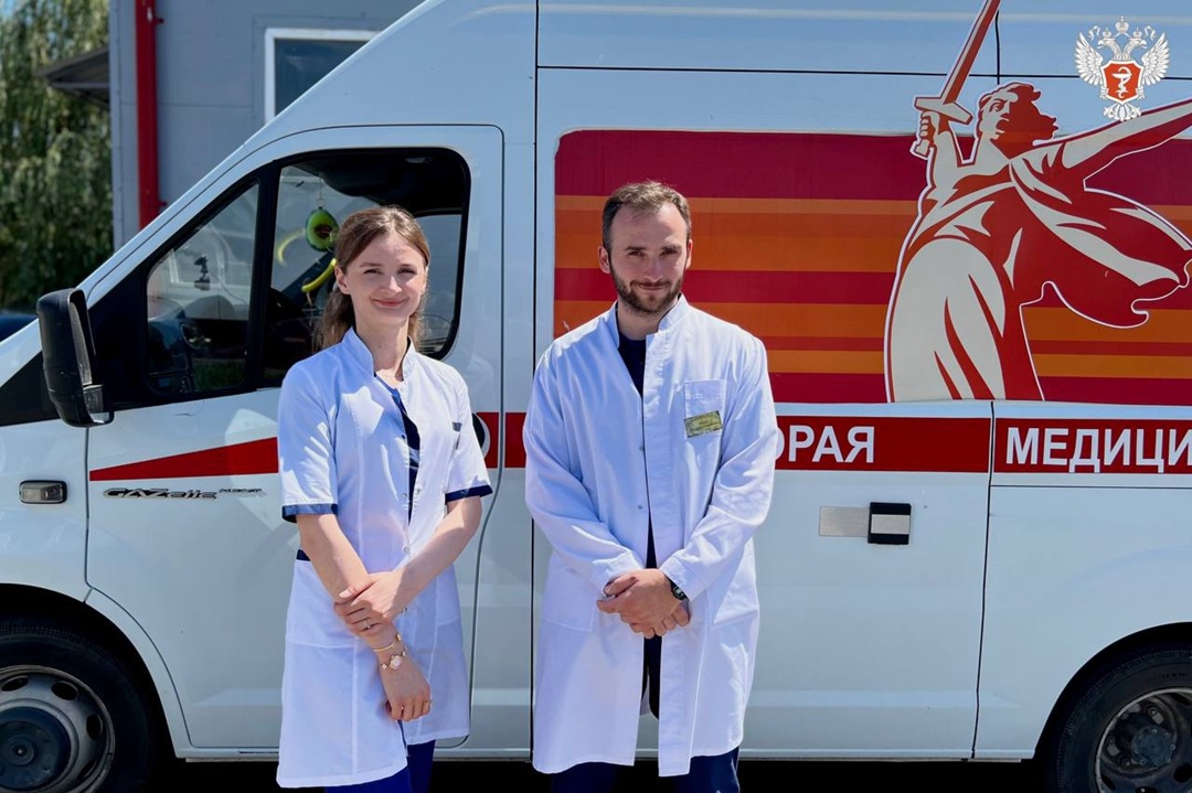 В Республике Ингушетия бригада скорой помощи спасла мужчину, едва не утонувшего в реке