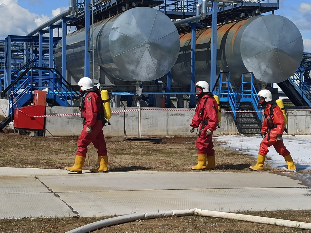 #Учения Сибирское управление Ростехнадзора в составе межведомственной комиссии проверило готовность ООО «Норд Империал» на территории ОПО II класса «Участок…