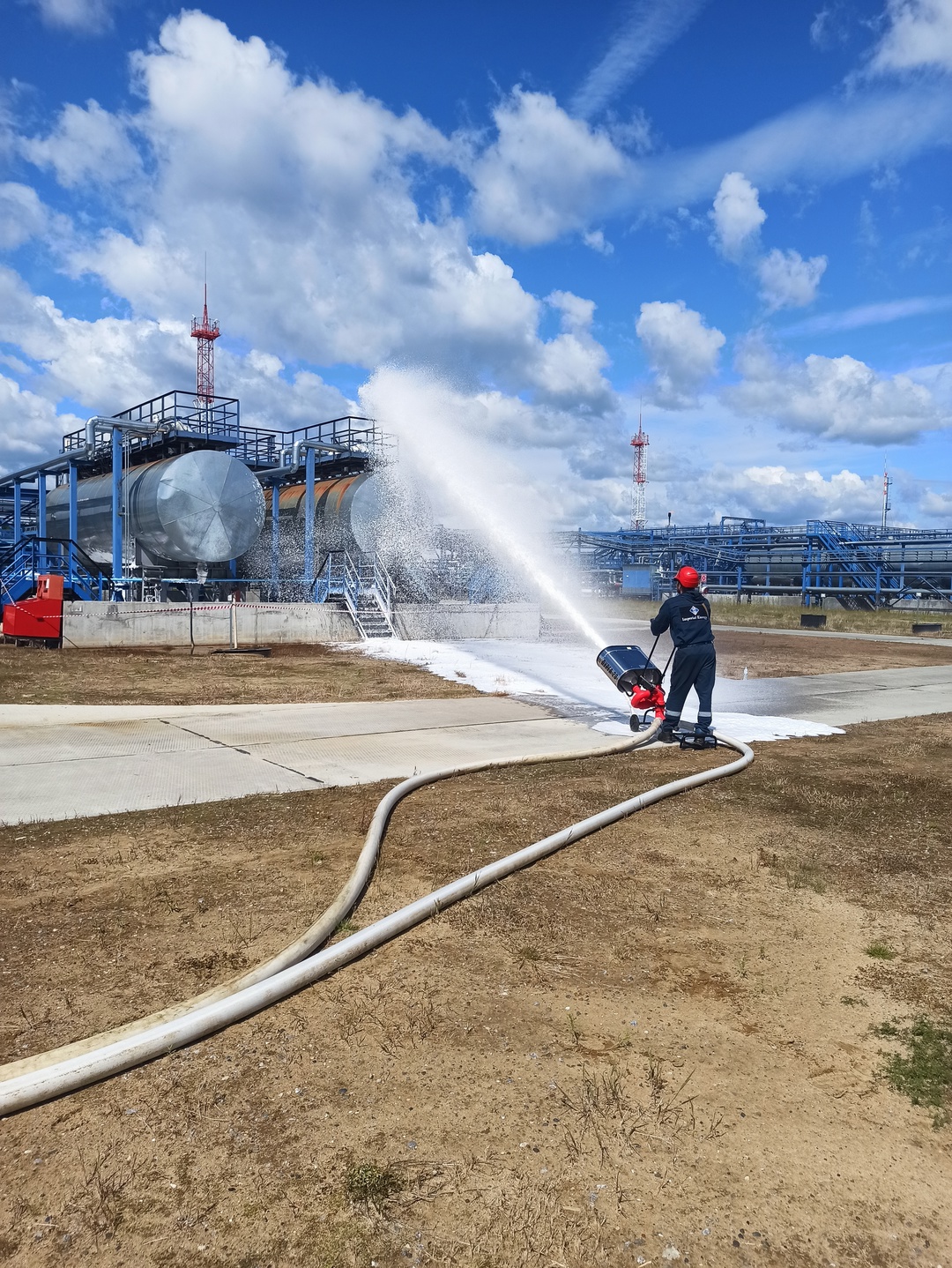 #Учения Сибирское управление Ростехнадзора в составе межведомственной комиссии проверило готовность ООО «Норд Империал» на территории ОПО II класса «Участок…