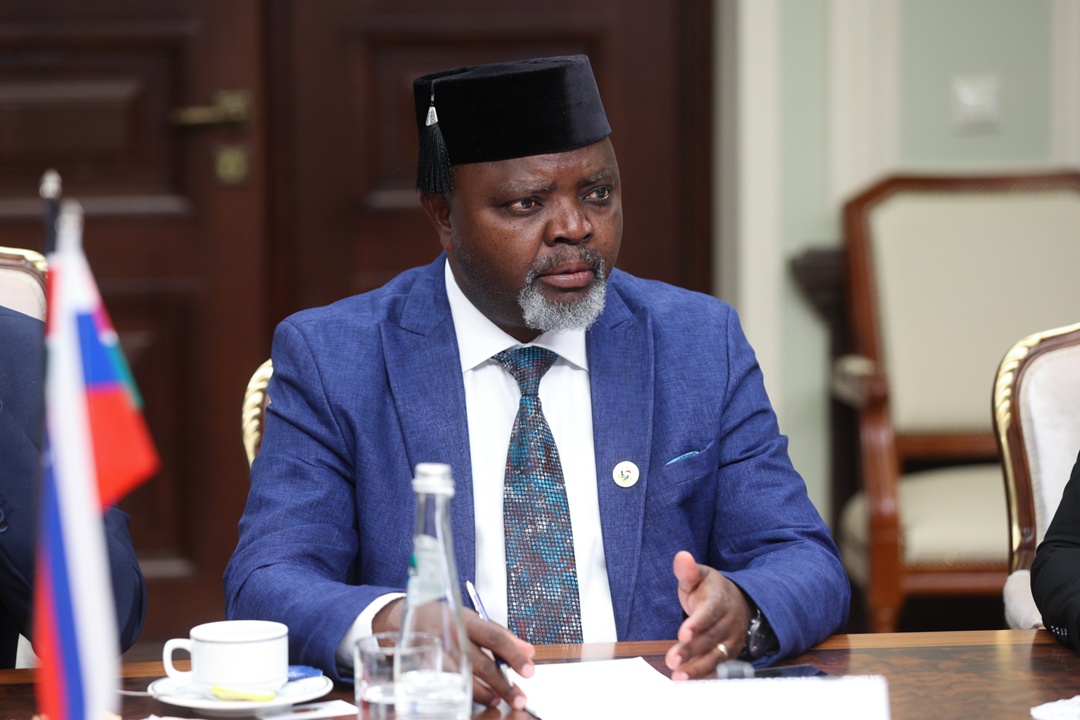 Заместитель Председателя Совета Федерации Константин Косачев встретился с заместителем Председателя Сената Республики Кения Катури Мурунги