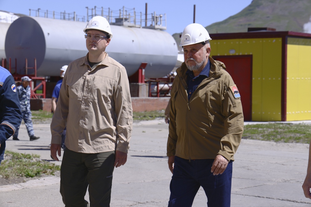 Сергей Цивилев и губернатор Камчатского края Владимир Солодов обсудили развитие энергетики региона