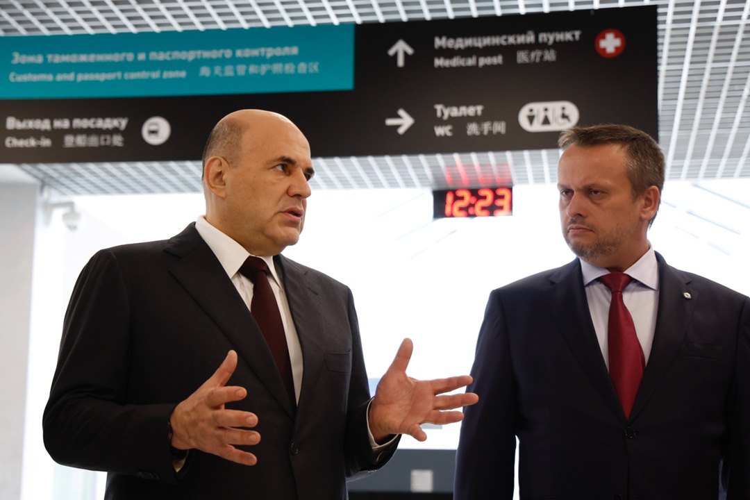 Глава Минтранса Андрей Никитин в рабочей поездке в Амурскую область вместе с Председателем Правительства Михаилом Мишустиным