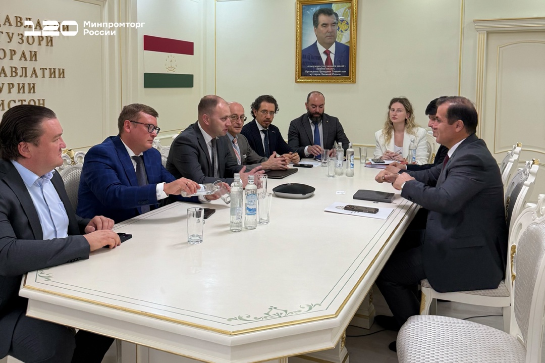 Роман Чекушов в Таджикистане с рабочей поездкой