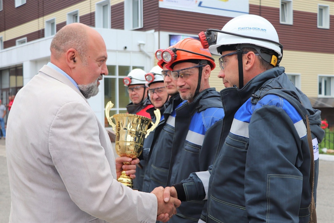 Проходчики «Усковской» снова с кубком!