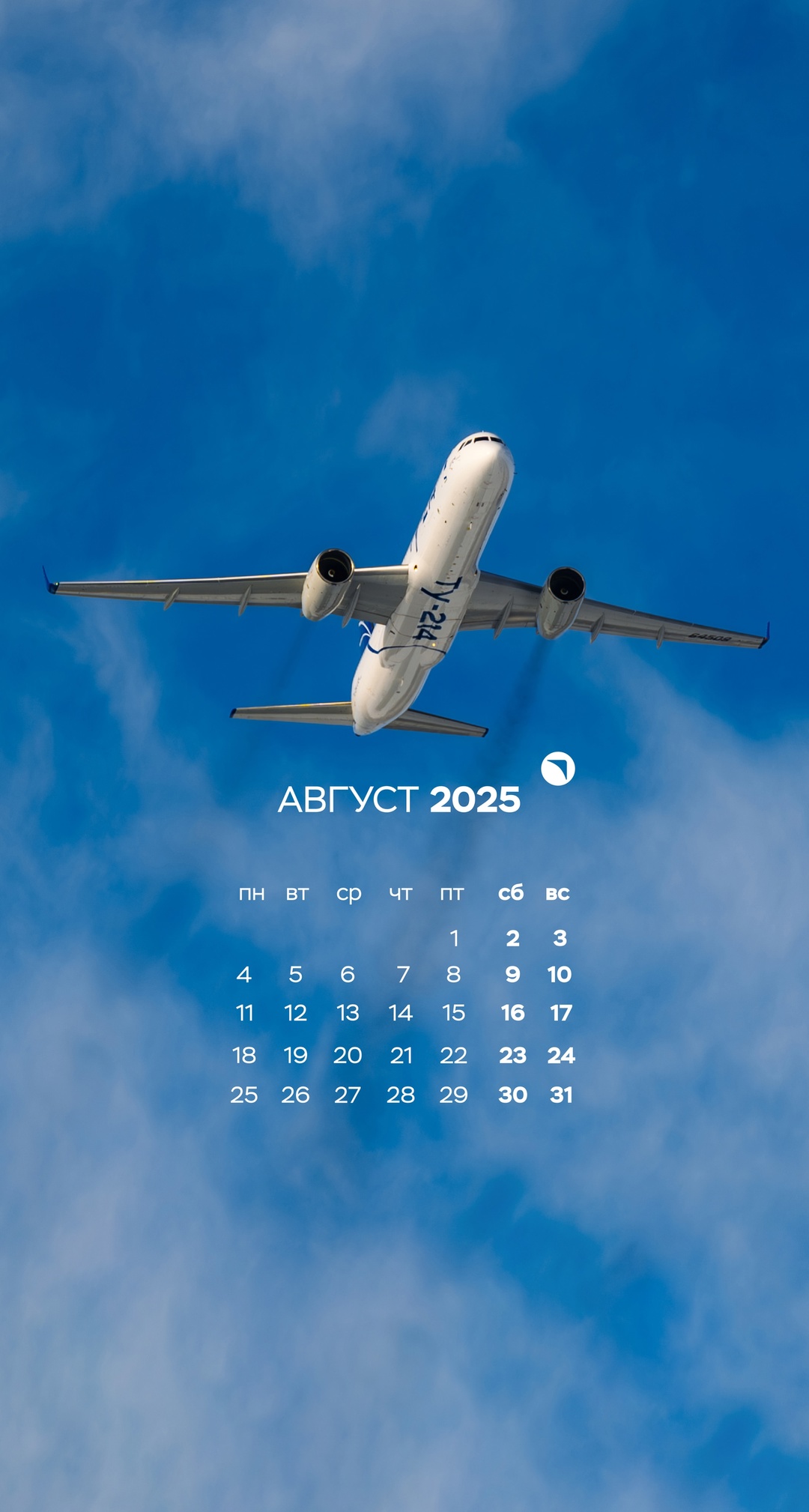 Готовим устройства к августу Наши авиастроители предлагают сделать последний месяц лета — месяцем Ту-214.