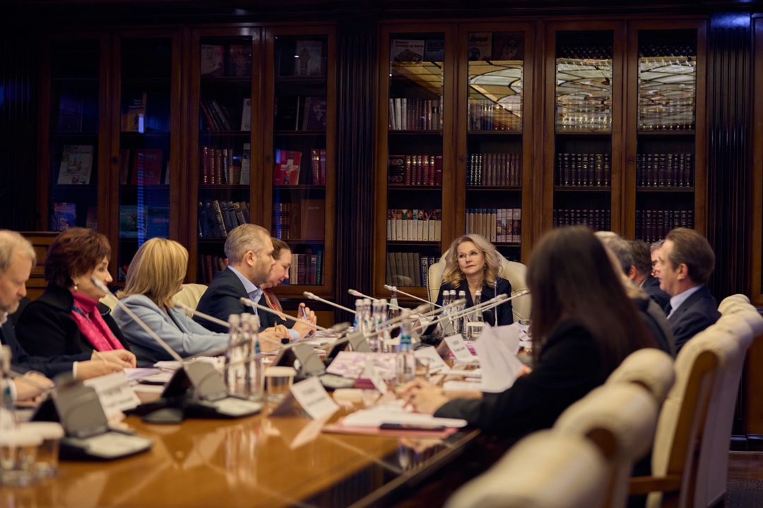 Татьяна Голикова провела первое заседание оргкомитета по подготовке к празднованию 150-летия ГИТИСа.