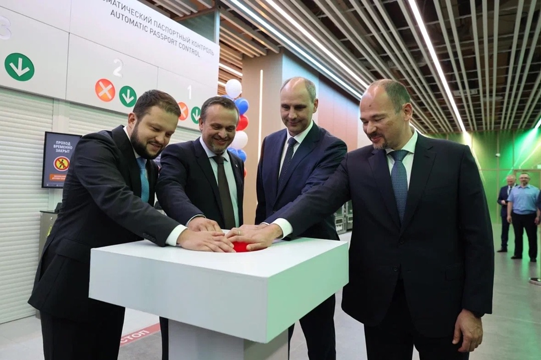 Открыт обновленный пункт пропуска в аэропорту Кольцово