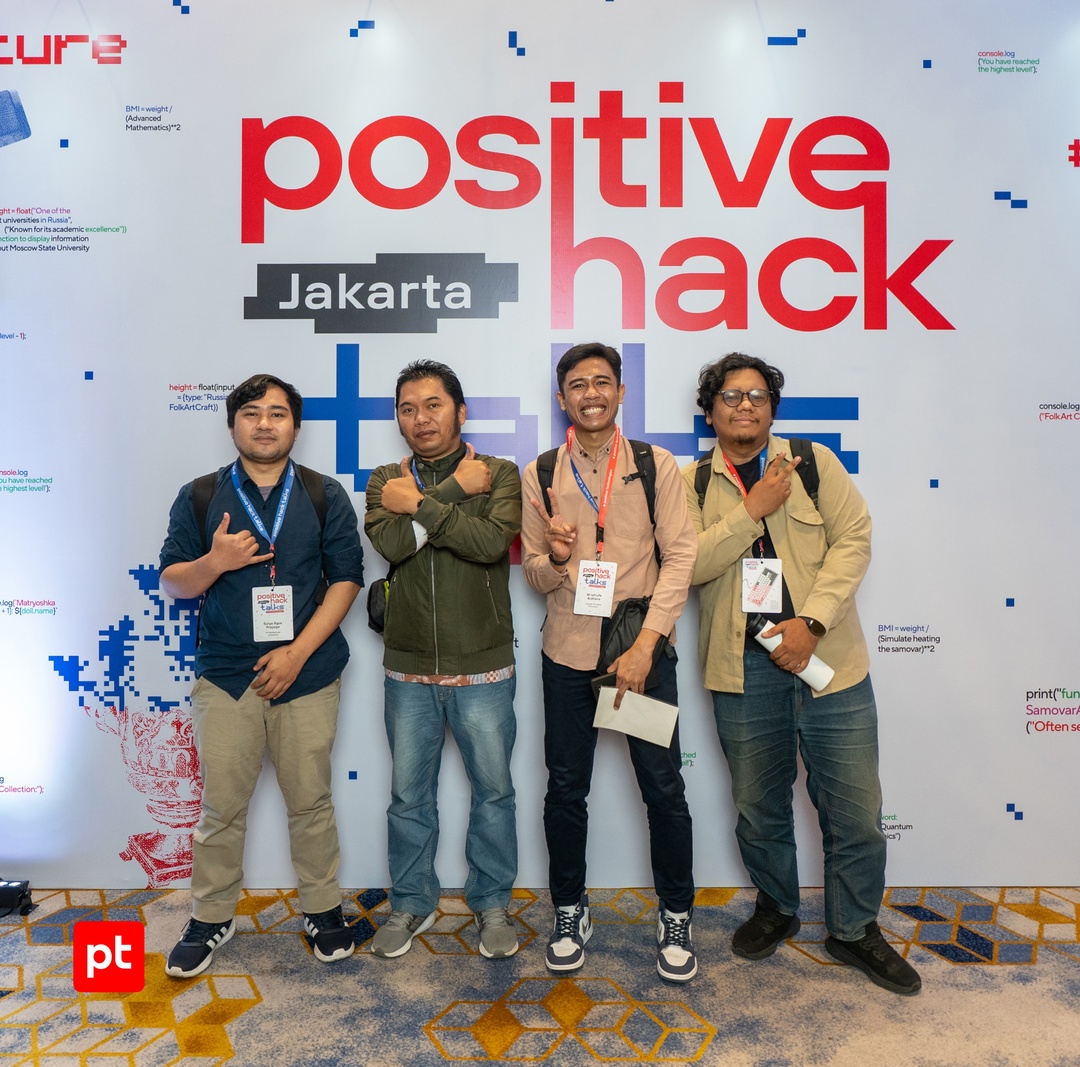 Четвертый митап Positive Hack Talks в Джакарте собрал более 370 специалистов в сфере кибербезопасности