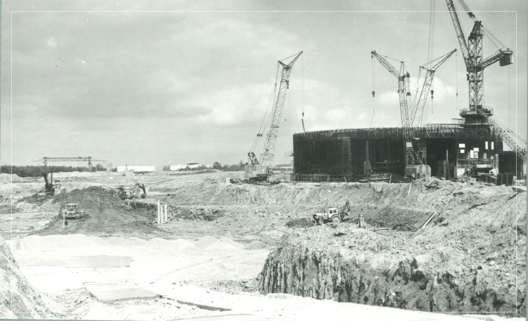Из архива: строительство Калининской АЭС.Геологические исследования в районе озер Песьво и Удомля начались еще в 1969 году.
