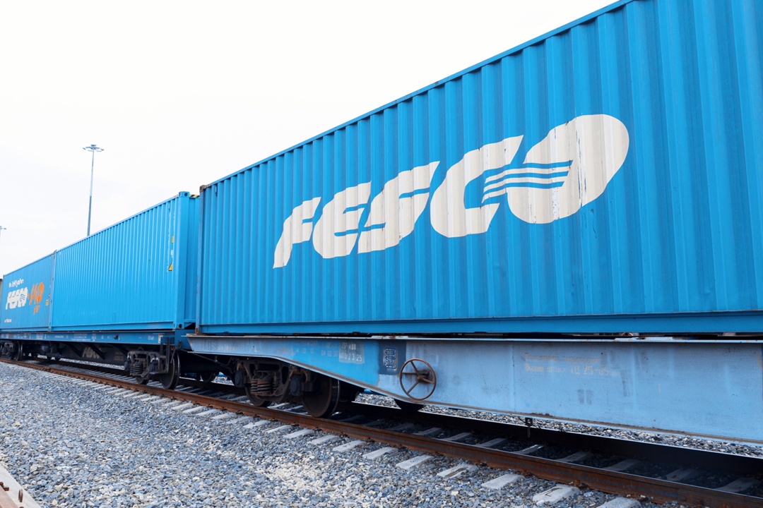 Встречаем поезд в Татарстане! На контейнерный терминал «Один пояс и один путь» прибыл первый импортный состав — о его запуске мы рассказывали совсем недавно.