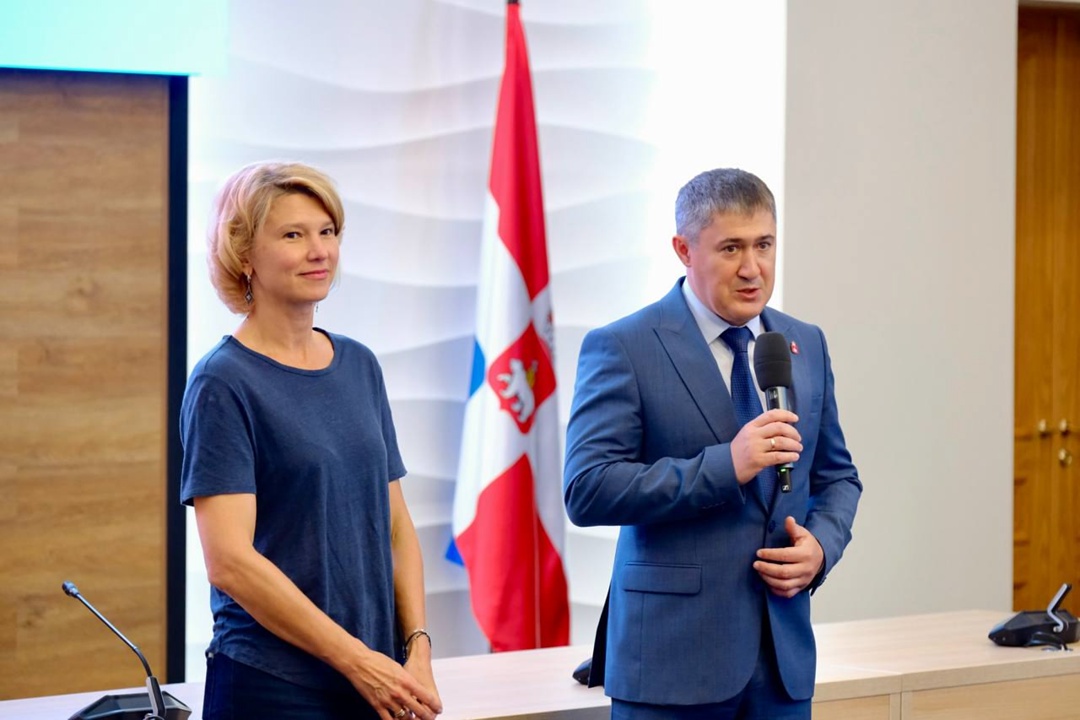 ️ Оксана Лут обсудила развитие АПК Пермского края с Дмитрием Махониным