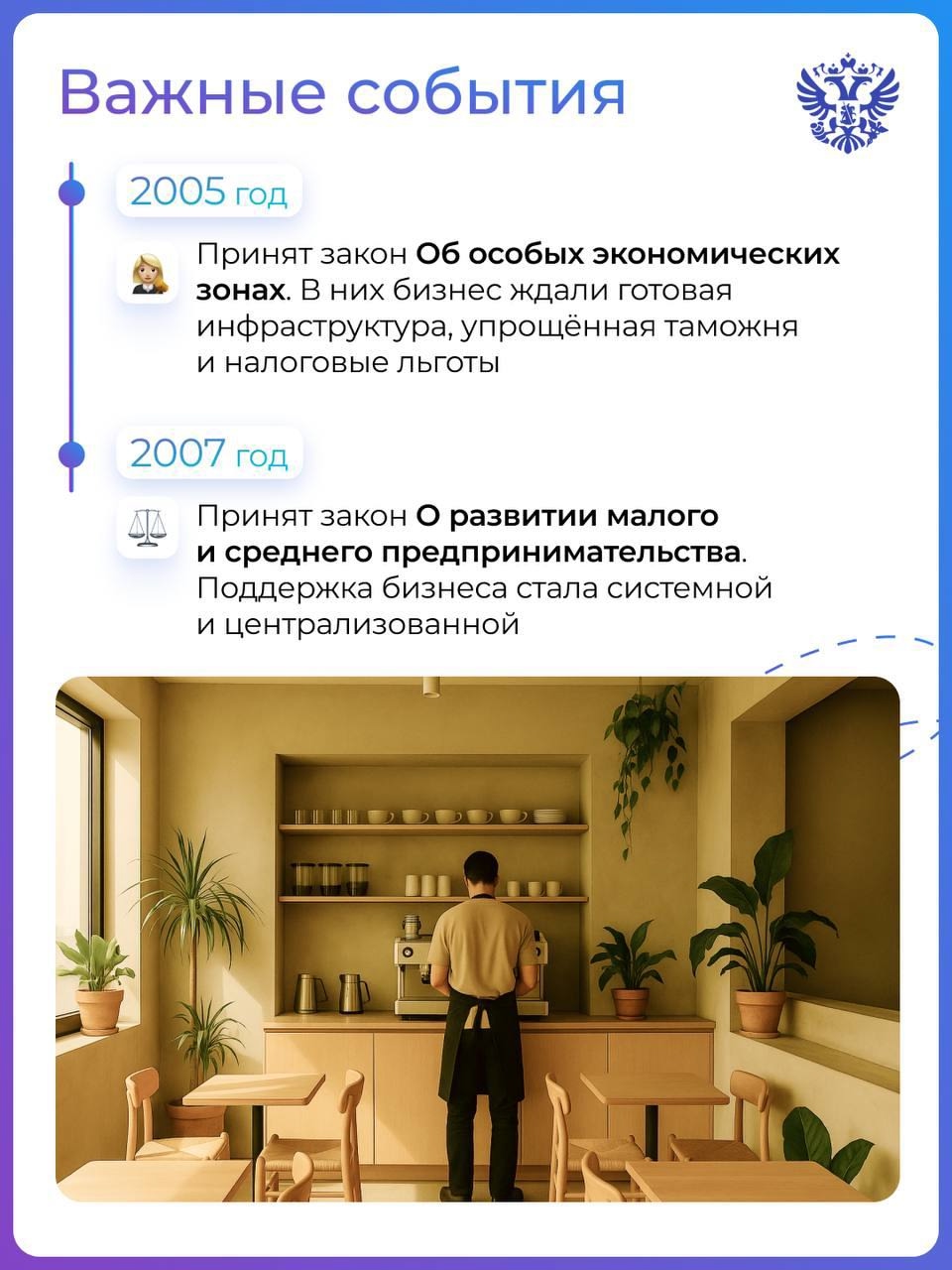 За 20 лет торговля в России сделала огромный шаг вперед! И не один