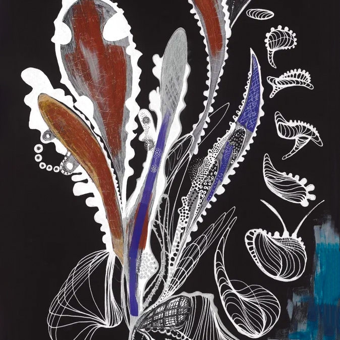 Погрузитесь в мир, созданный в соавторстве с компьютерным разумом, на бесплатной выставке «Мертвые и живые: Коллаборация» в галерее «Цифергауз» на острове…