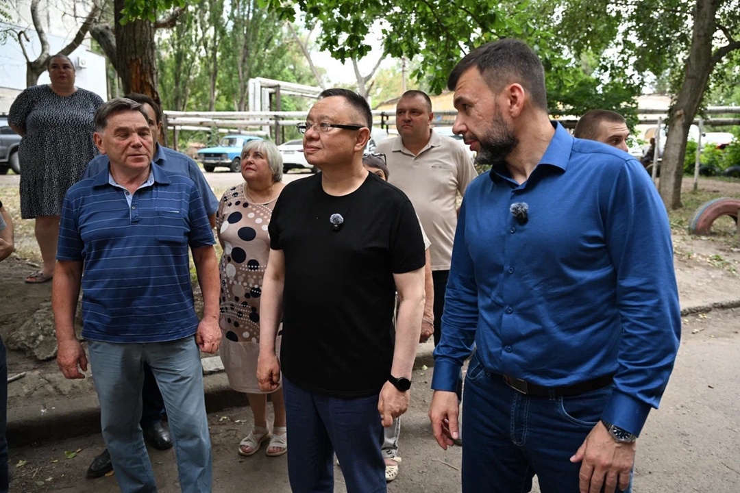 Министр строительства и ЖКХ Ирек Файзуллин посетил с рабочей поездкой Донецкую Народную Республику