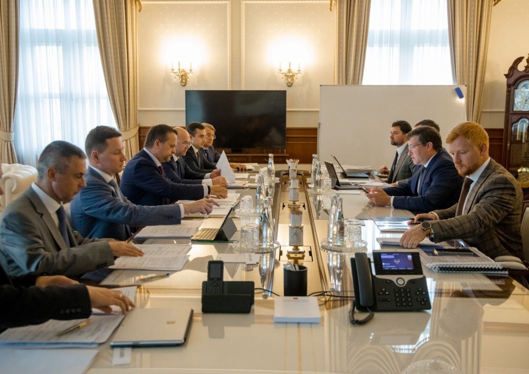 В Минтрансе России прошла встреча министра Андрея Никитина и губернатора Нижегородской области Глеба Никитина