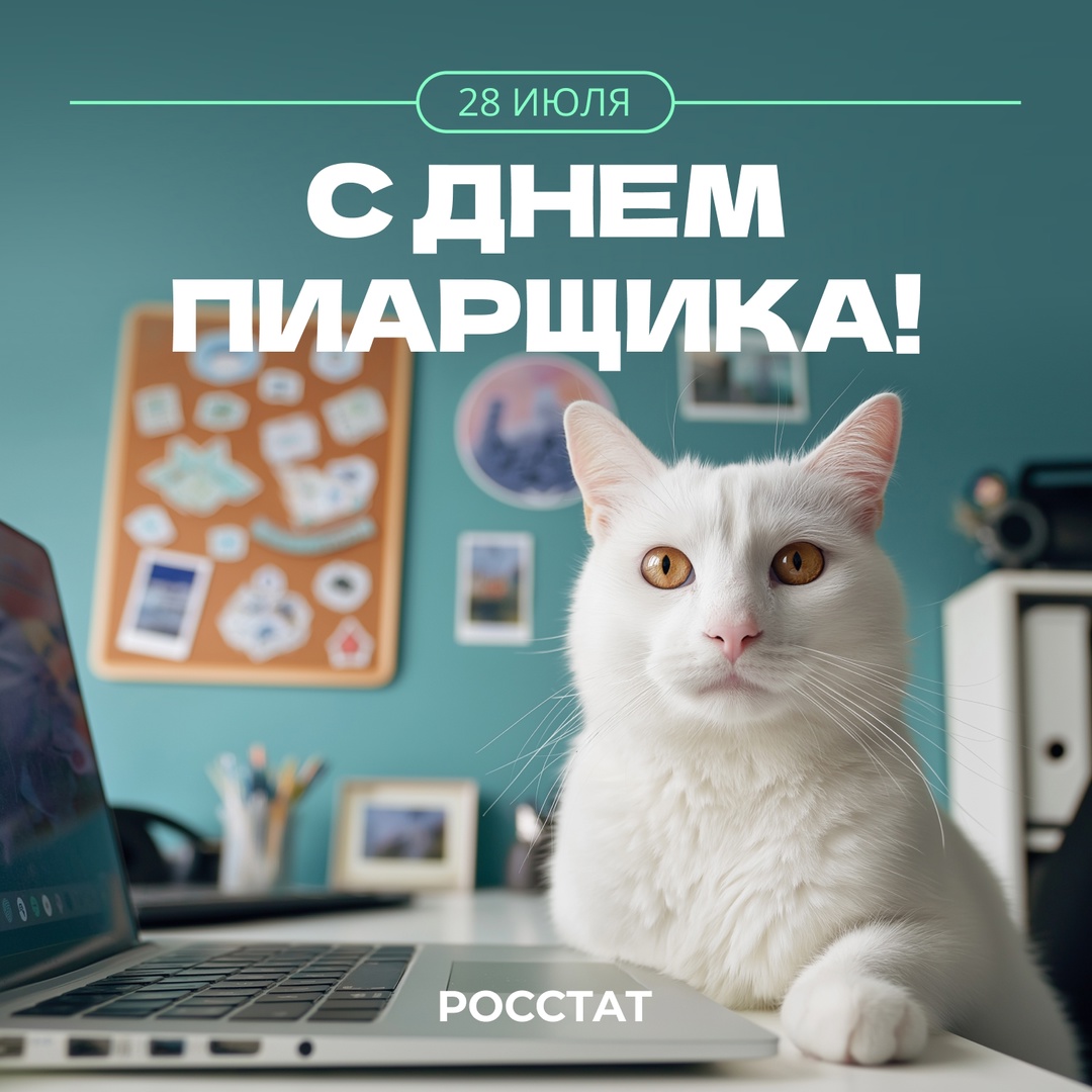 28 июля – День PR-специалиста! Сотрудники пресс-служб Росстата и его территориальных органов – это мостики между данными и людьми