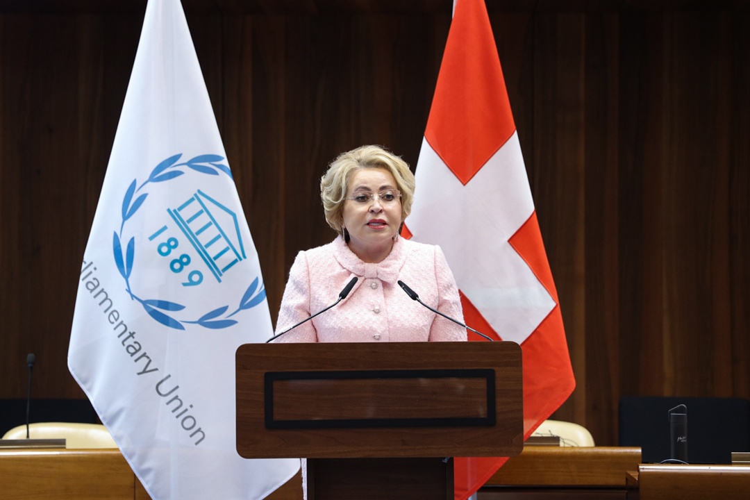 Валентина Матвиенко: Пришло время тех, кто поможет человечеству найти верный путь к миру, где безопасность каждой нации будет условием безопасности всех