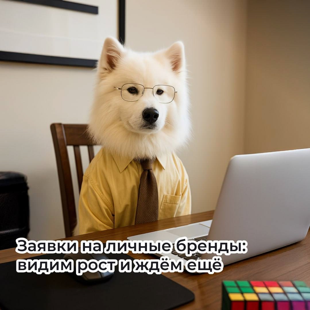 Ставка на имя = залог успеха. Заявки на регистрацию личных брендов в Роспатенте выросли на 19% за 6 месяцев 2025 года