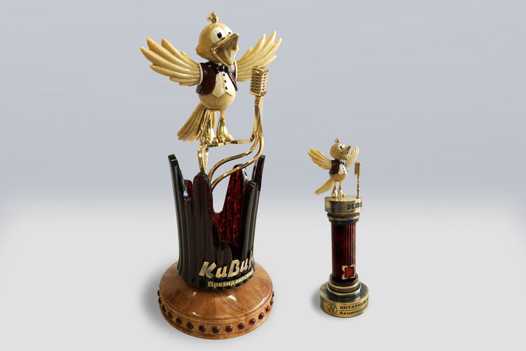 Янтарный комбинат Ростеха изготовил новые награды для «Голосящего КиВиНа»