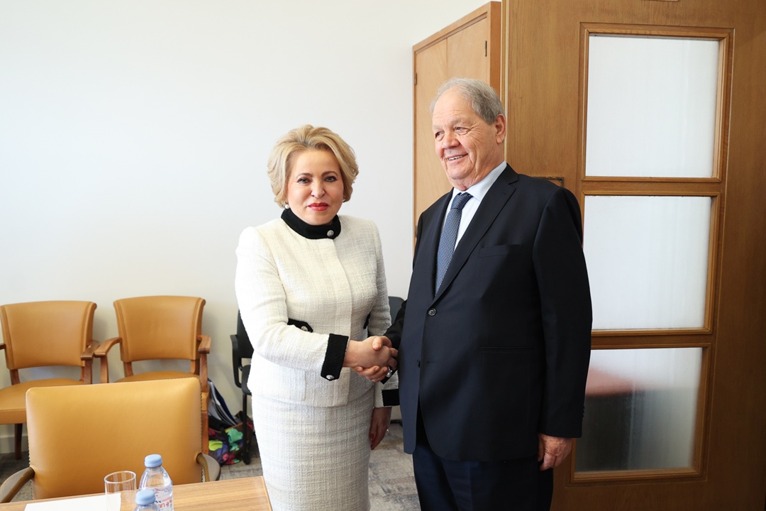 Валентина Матвиенко: Российские парламентарии продолжают продвигать палестинский вопрос в межпарламентских структурах