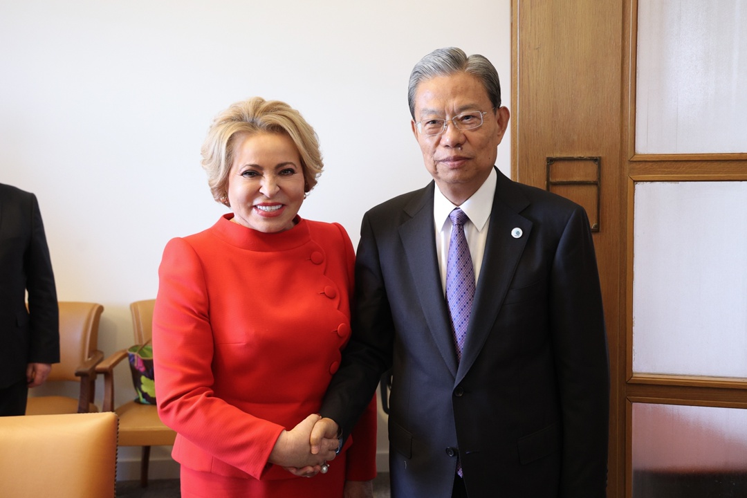 Валентина Матвиенко: Парламентское сотрудничество — важная составляющая межгосударственных отношений России и Китая