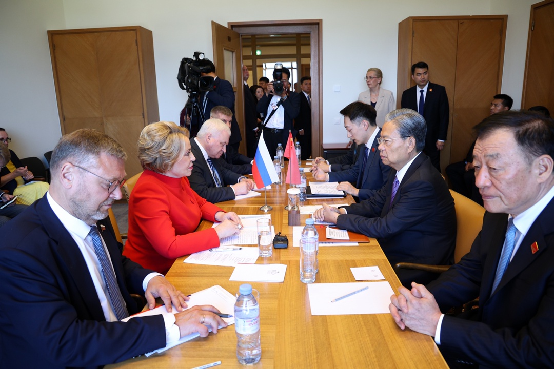 Валентина Матвиенко: Парламентское сотрудничество — важная составляющая межгосударственных отношений России и Китая