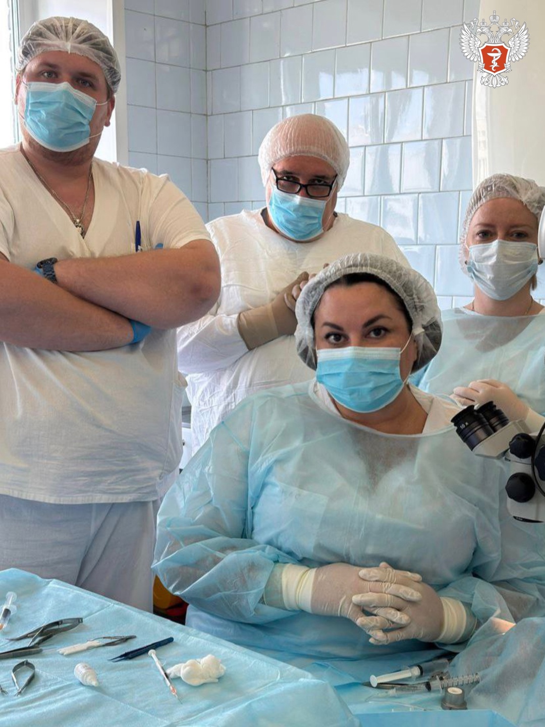 Красноярские врачи впервые в регионе провели операцию по пересадке роговицы ребенку