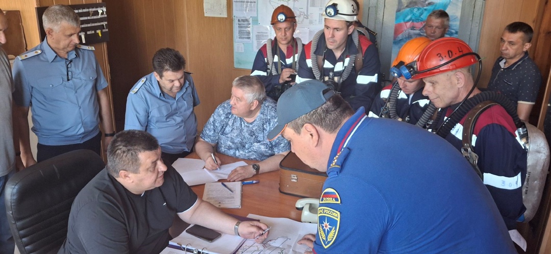 #Новости_новых_регионов Донецкое управление Ростехнадзора проверило готовность персонала структурного подразделения водоотливного комплекса ликвидируемой шахты…