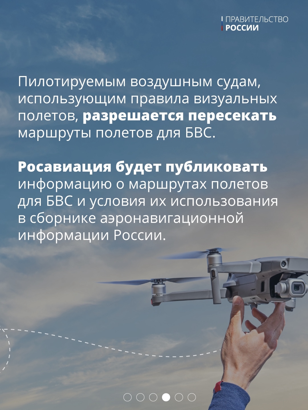 Новый класс H. Упорядочены полеты беспилотников в воздушном пространстве России