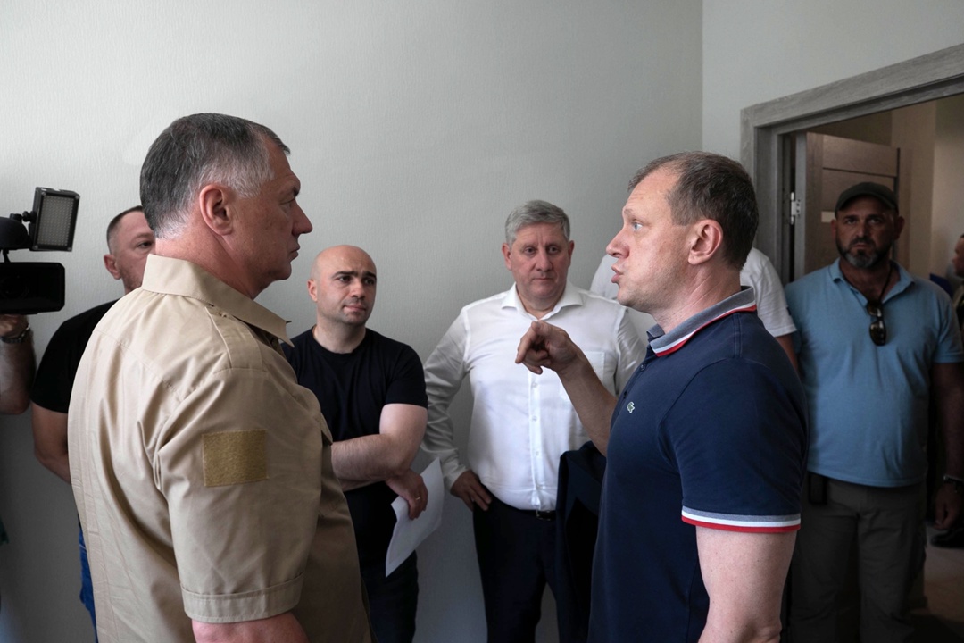 Вице-премьер Марат Хуснуллин посетил Донецкую Народную Республику