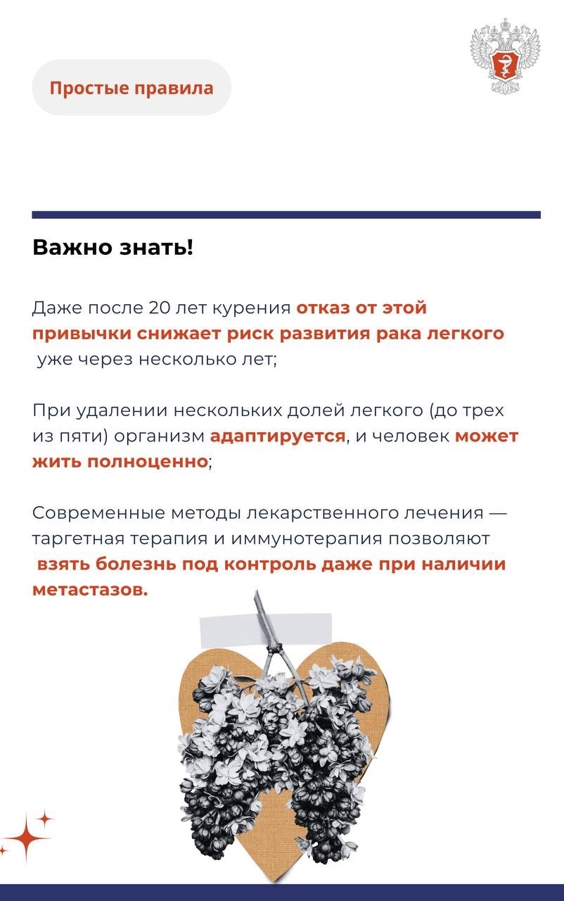 #ПростыеПравила: Как распознать рак легкого