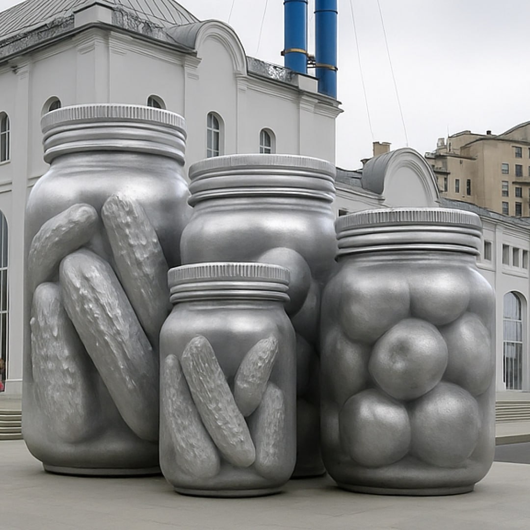 Вот это поворот! На Болотной набережной в Москве уберут арт-инсталляцию «Большая глина №4» из алюминия.