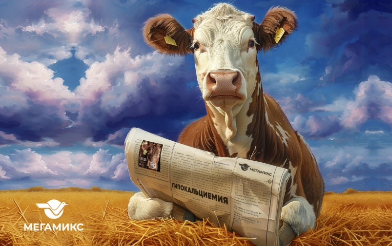 В МЕГАМИКС исследовали взаимосвязь гипокальциемии КРС с экономической эффективностью стада