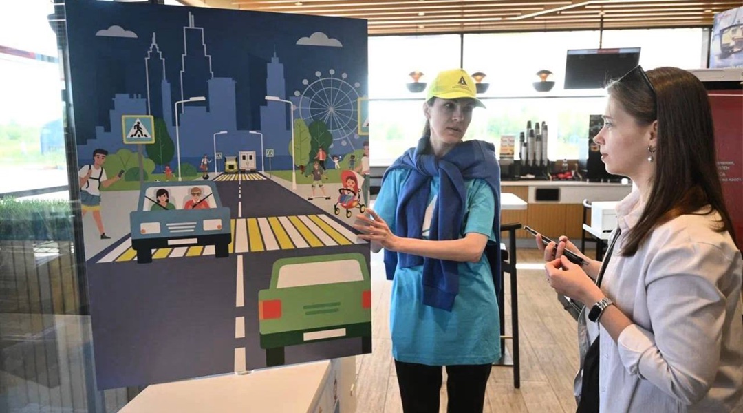 ️ Правильная заправка ЛУКОЙЛ принял участие в федеральном просветительском проекте ГИБДД о безопасности на дорогах.